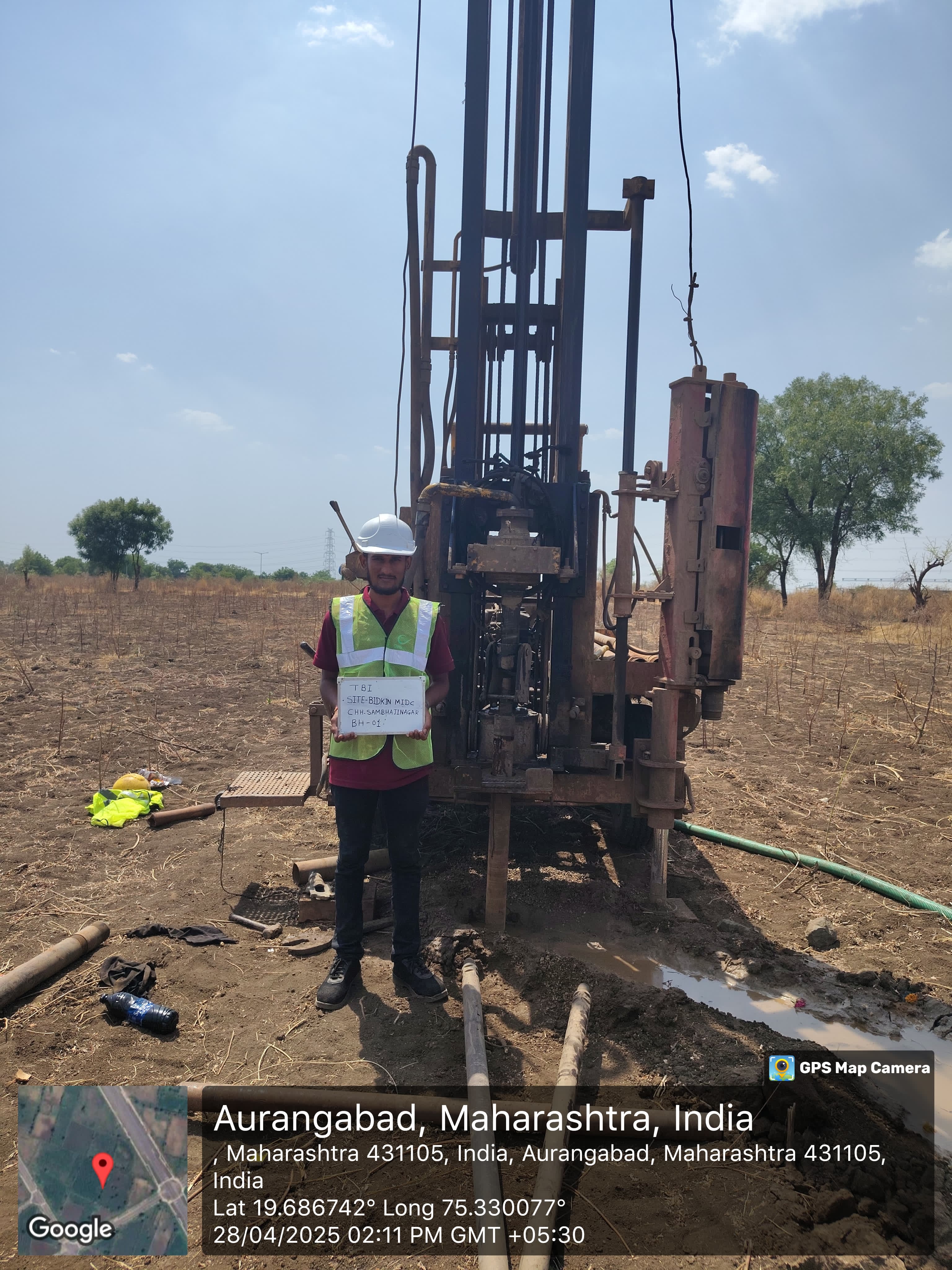 Industrial Geotechnical Project Bidkin Maharashtra
